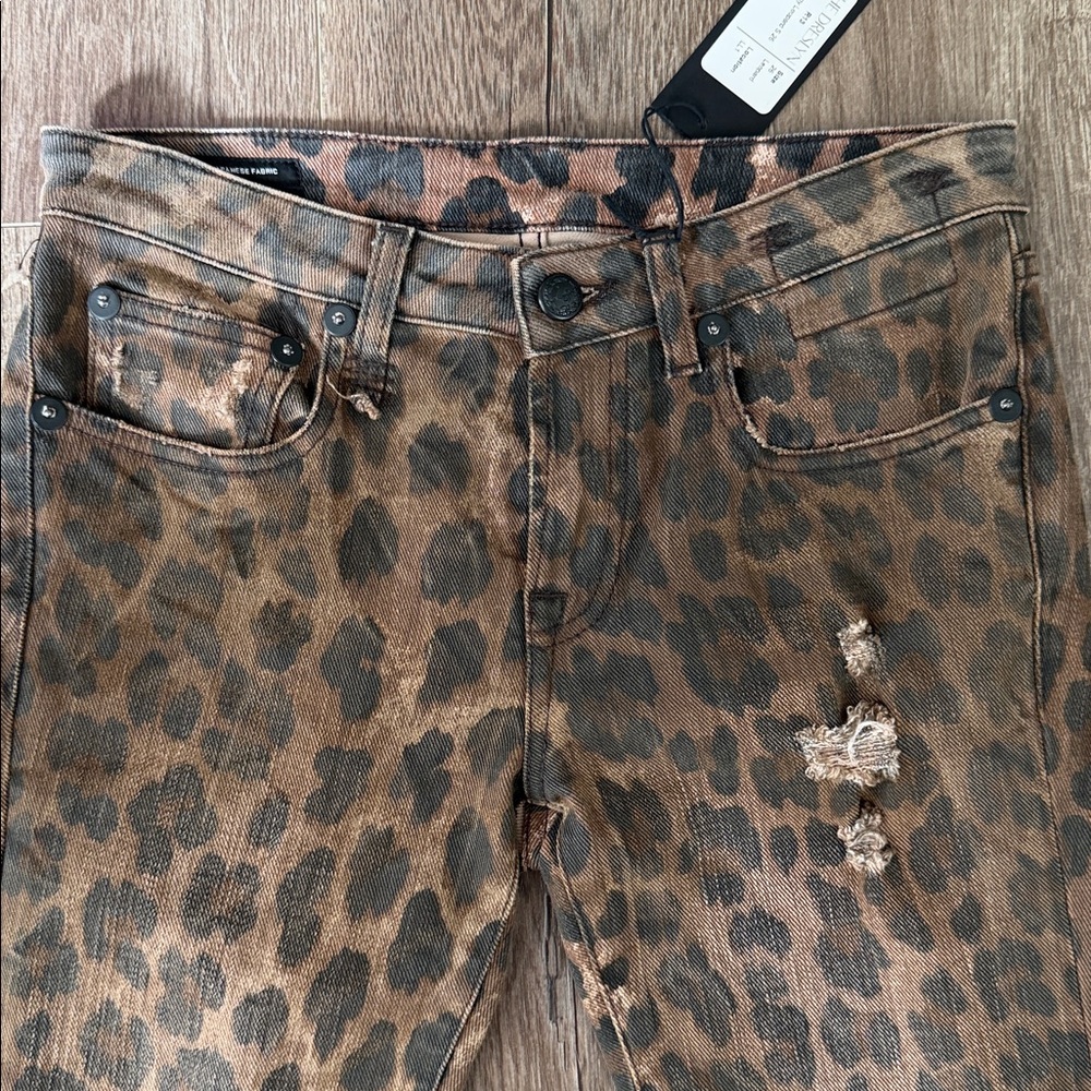 R13 Leopard Jeans - Picture 14 of 15